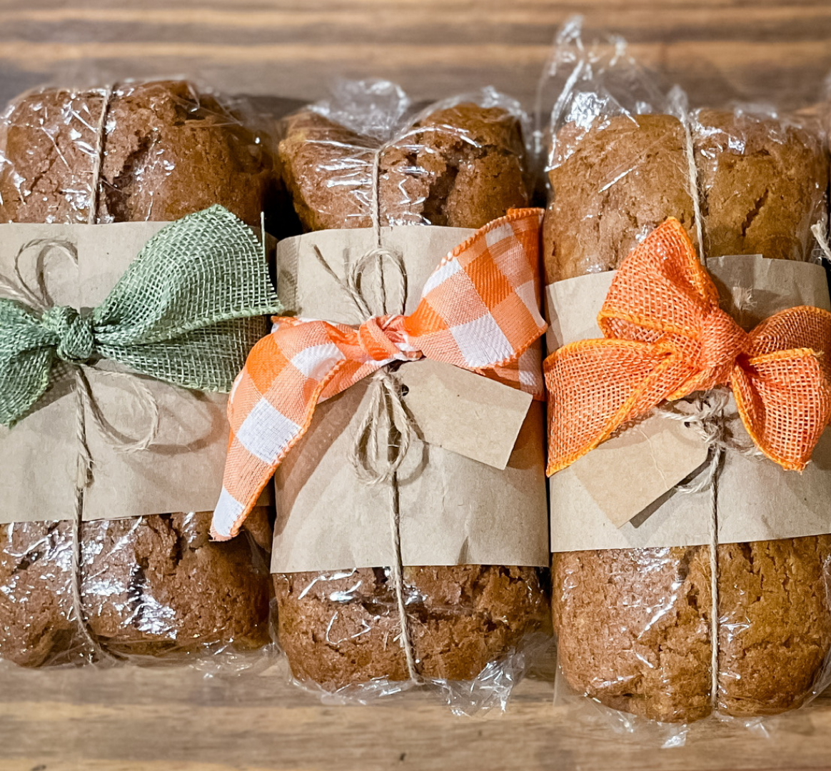 3 Pack of Small Pumpkin Bread Loaves